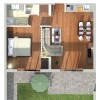 Comfort One-Bedroom Apartment  with Balcony or Terrace - Ground Plan